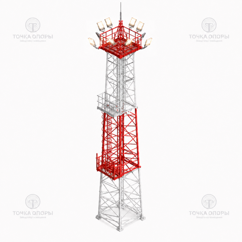 Прожекторные мачты ПМС-30,5