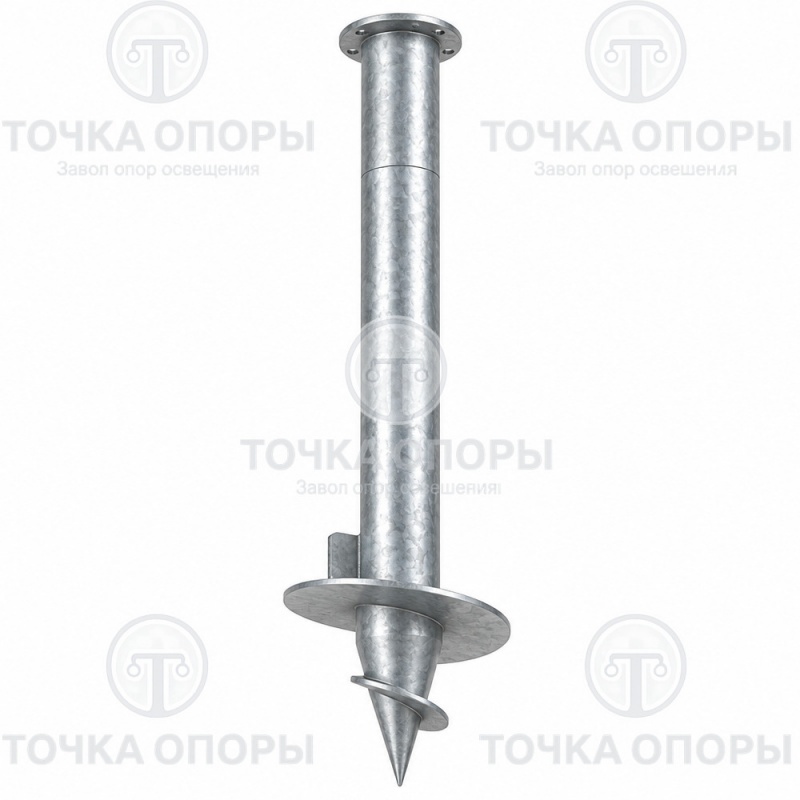 Свая винтовая СВС 168/600